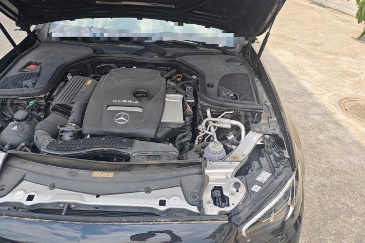 Used Mercedes-Benz E-Class New Energy 2021 E 350 e L Plug-in Hybrid Sedan Engine Bay Left
