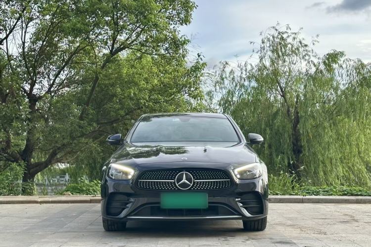 Used Mercedes-Benz E-Class New Energy 2021 E 350 e L Plug-in Hybrid Sports Sedan Exterior 1