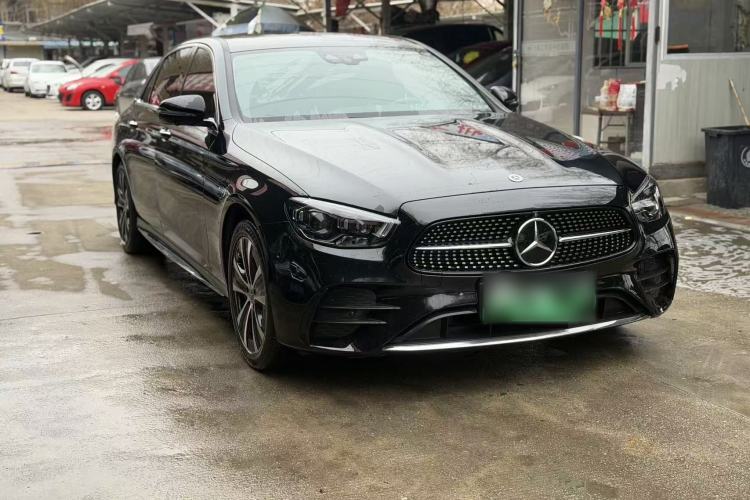 Used Mercedes-Benz E-Class New Energy 2021 E 350 e L Plug-in Hybrid Sports Sedan Exterior 1
