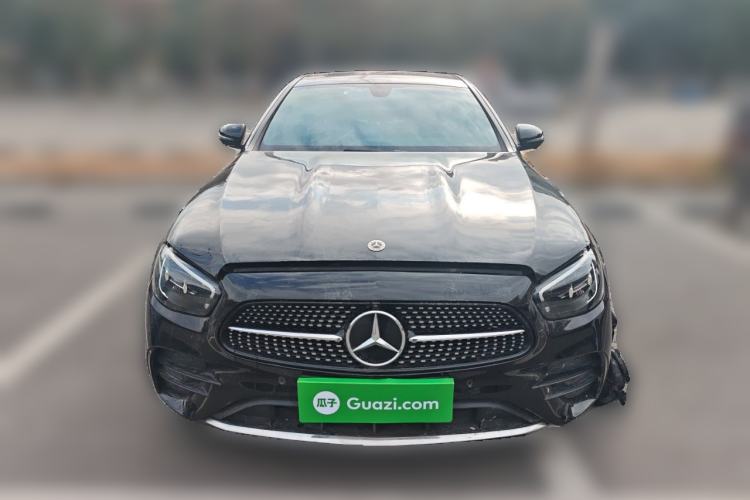 Used Mercedes-Benz E-Class New Energy 2021 E 350 e L Plug-in Hybrid Sports Sedan Exterior 1