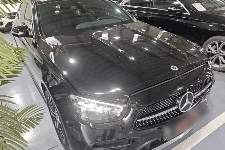 Used Mercedes-Benz E-Class New Energy 2021 E 350 e L Plug-in Hybrid Sports Sedan Exterior 1