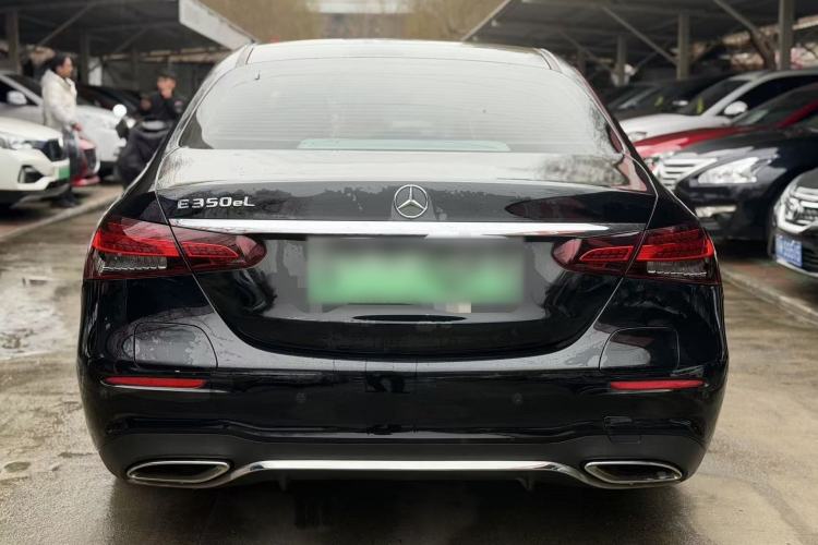 Used Mercedes-Benz E-Class New Energy 2021 E 350 e L Plug-in Hybrid Sports Sedan Exterior 4