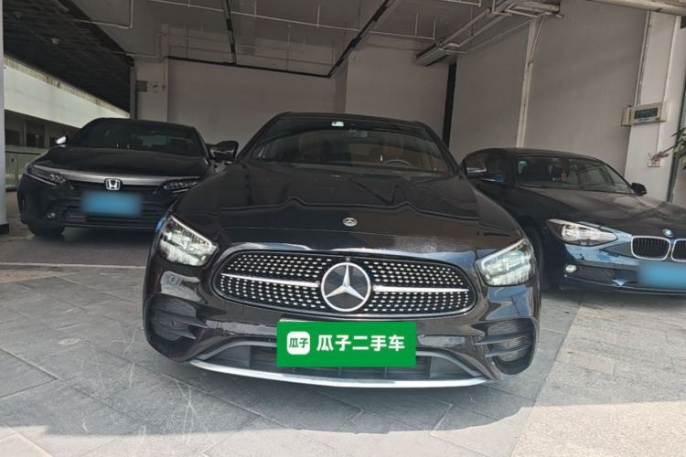Used Mercedes-Benz E-Class New Energy 2021 E 350 e L Plug-in Hybrid Sports Sedan Front
