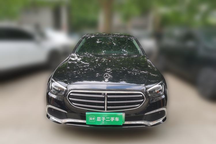 Used Mercedes-Benz E-Class New Energy 2021 E 350 e L Plug-in Hybrid Sedan Front