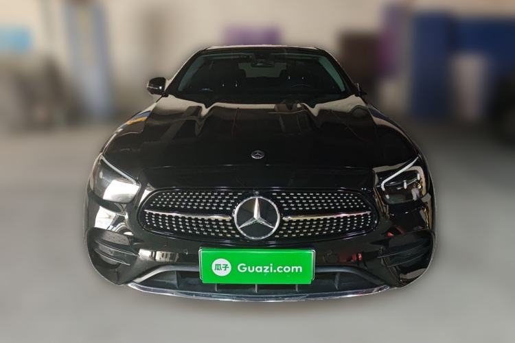 Used Mercedes-Benz E-Class New Energy 2021 E 350 e L Plug-in Hybrid Sports Sedan Front