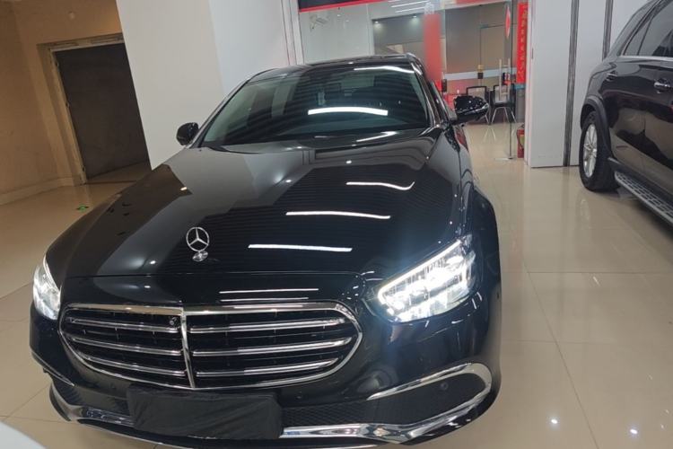 Used Mercedes-Benz E-Class New Energy 2021 E 350 e L Plug-in Hybrid Sedan Front