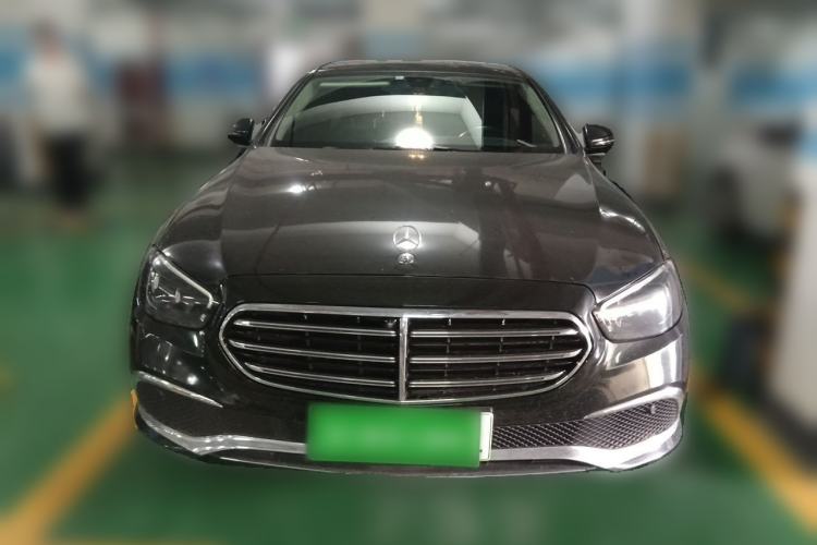 Used Mercedes-Benz E-Class New Energy 2021 E 350 e L Plug-in Hybrid Sedan Front