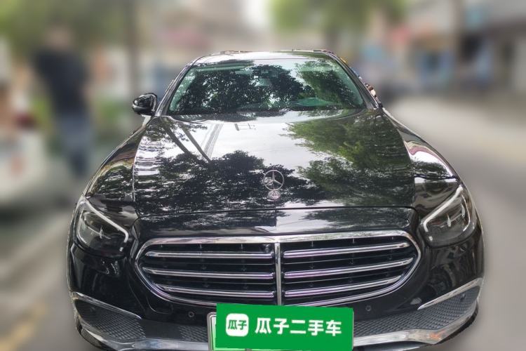 Used Mercedes-Benz E-Class New Energy 2021 E 350 e L Plug-in Hybrid Sedan Front