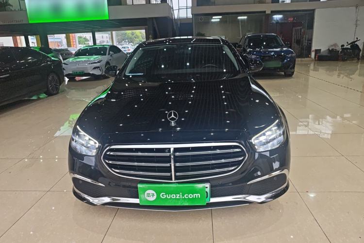Used Mercedes-Benz E-Class New Energy 2021 E 350 e L Plug-in Hybrid Sedan Front