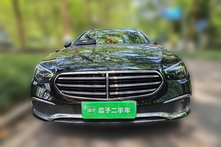 Used Mercedes-Benz E-Class New Energy 2021 E 350 e L Plug-in Hybrid Sedan Front