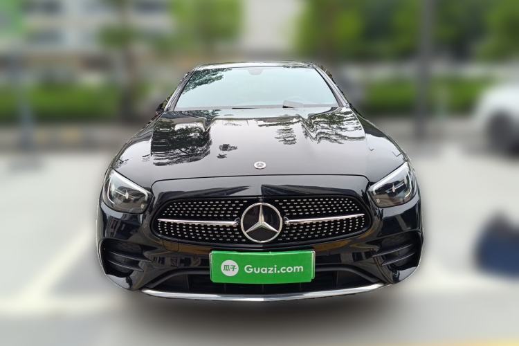 Used Mercedes-Benz E-Class New Energy 2021 E 350 e L Plug-in Hybrid Sports Sedan Front