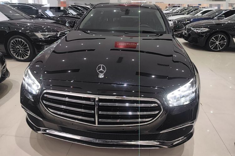 Used Mercedes-Benz E-Class New Energy 2021 E 350 e L Plug-in Hybrid Sedan Front