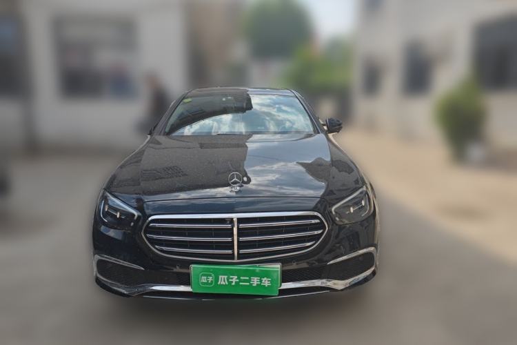 Used Mercedes-Benz E-Class New Energy 2021 E 350 e L Plug-in Hybrid Sedan Front