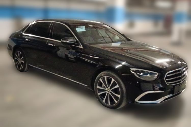 Used Mercedes-Benz E-Class New Energy 2021 E 350 e L Plug-in Hybrid Sedan Front Right 45 Deg