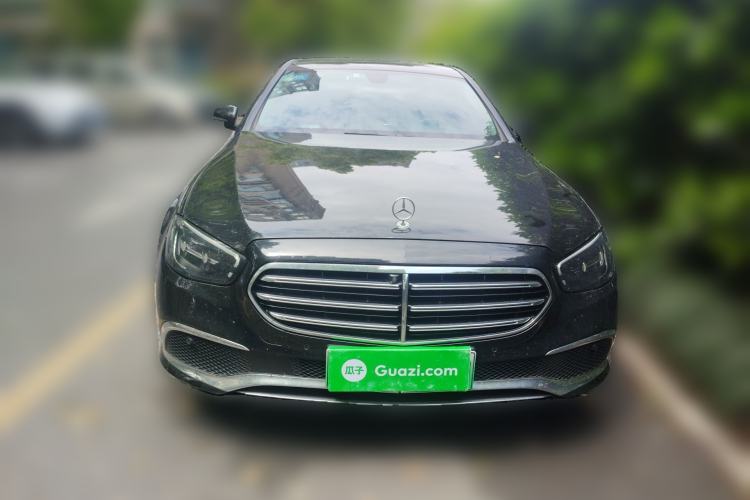 Used Mercedes-Benz E-Class New Energy 2021 E 350 e L Plug-in Hybrid Sedan Front