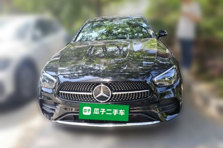 Used Mercedes-Benz E-Class New Energy 2021 E 350 e L Plug-in Hybrid Sports Sedan Front