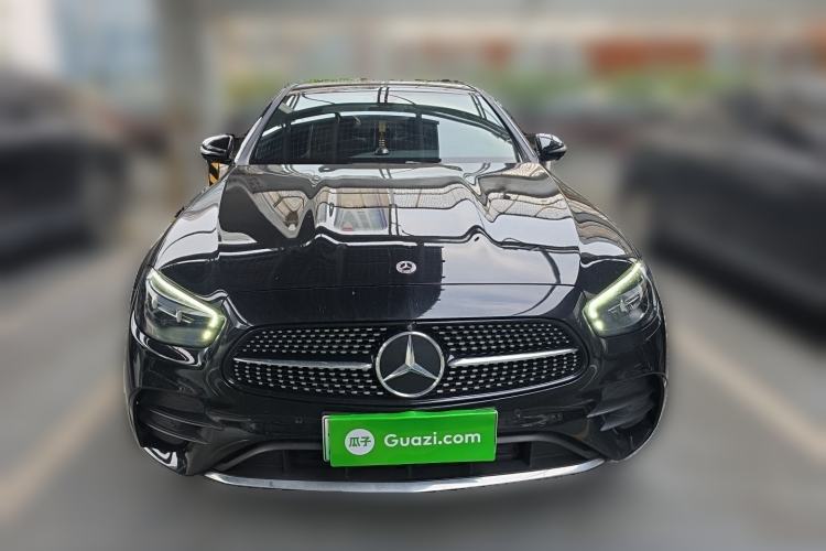 Used Mercedes-Benz E-Class New Energy 2021 E 350 e L Plug-in Hybrid Sedan Front