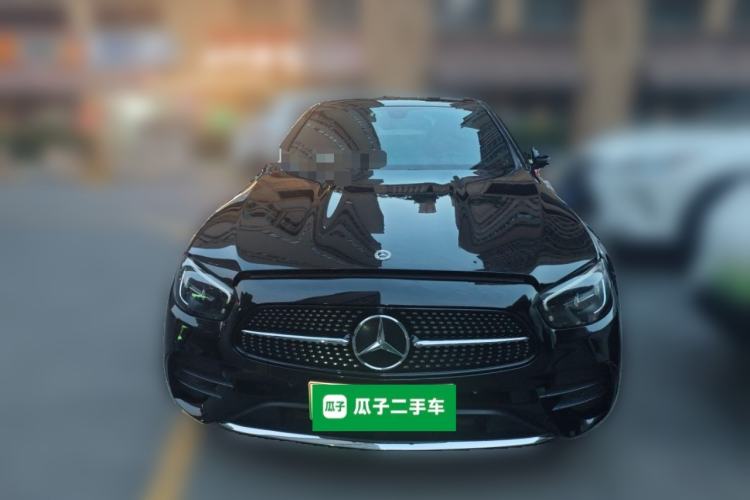 Used Mercedes-Benz E-Class New Energy 2021 E 350 e L Plug-in Hybrid Sports Sedan Front