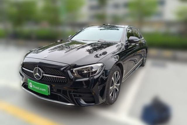 Used Mercedes-Benz E-Class New Energy 2021 E 350 e L Plug-in Hybrid Sports Sedan