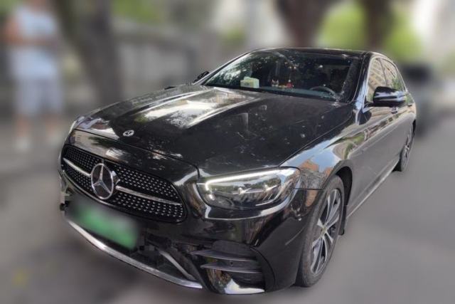 Used Mercedes-Benz E-Class New Energy 2021 E 350 e L Plug-in Hybrid Sports Sedan