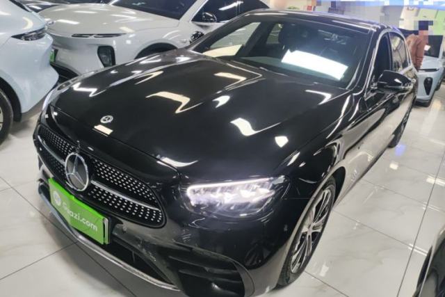 Used Mercedes-Benz E-Class New Energy 2021 E 350 e L Plug-in Hybrid Sports Sedan