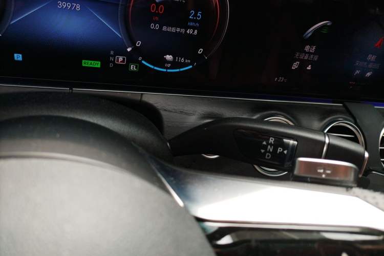 Used Mercedes-Benz E-Class New Energy 2021 E 350 e L Plug-in Hybrid Sports Sedan Gear Lever