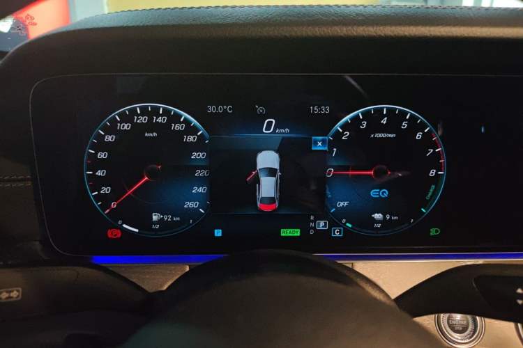 Used Mercedes-Benz E-Class New Energy 2021 E 350 e L Plug-in Hybrid Sports Sedan Instrument Cluster
