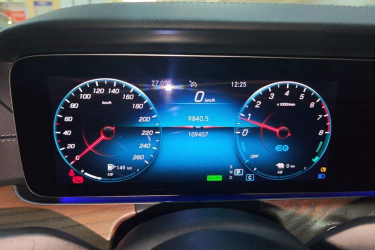 Used Mercedes-Benz E-Class New Energy 2021 E 350 e L Plug-in Hybrid Sedan Instrument Cluster
