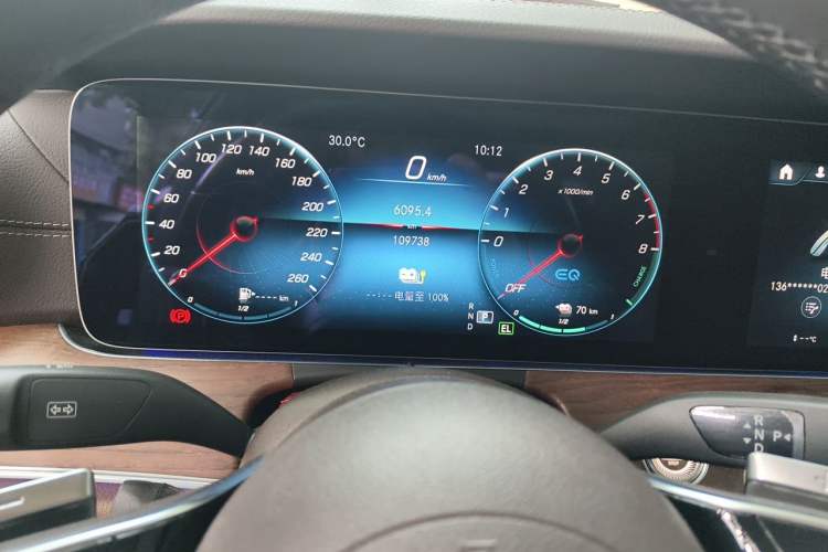 Used Mercedes-Benz E-Class New Energy 2021 E 350 e L Plug-in Hybrid Sedan Instrument Cluster