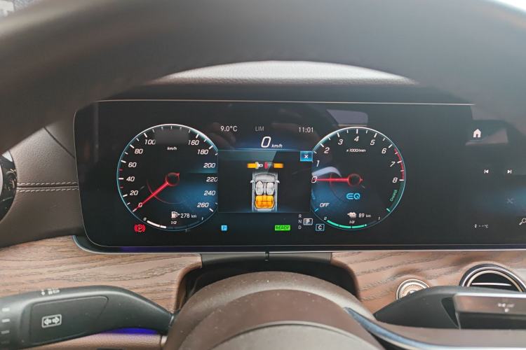 Used Mercedes-Benz E-Class New Energy 2021 E 350 e L Plug-in Hybrid Sedan Instrument Cluster