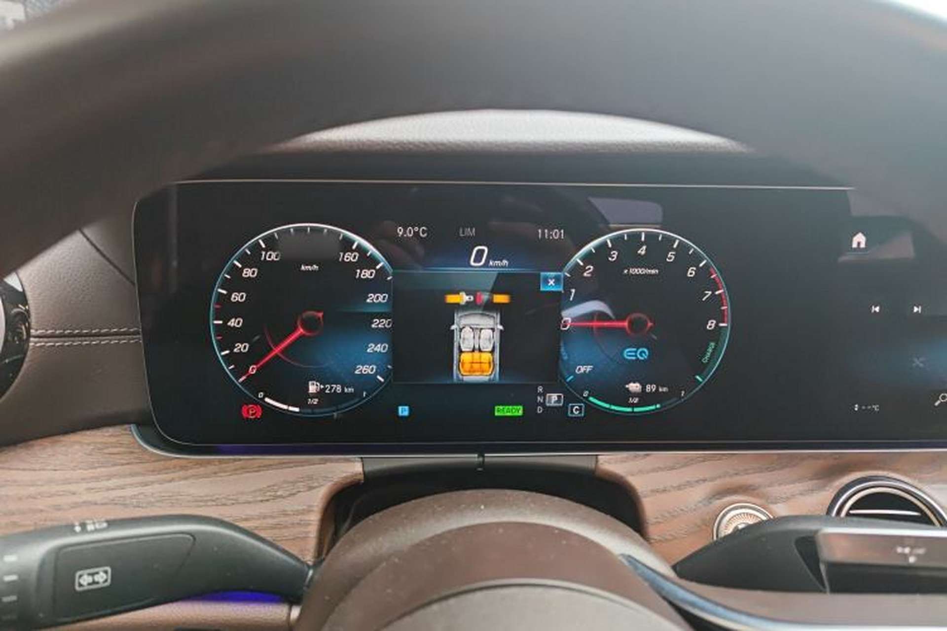 Used Mercedes-Benz E-Class New Energy 2021 E 350 e L Plug-in Hybrid Sedan Instrument Cluster