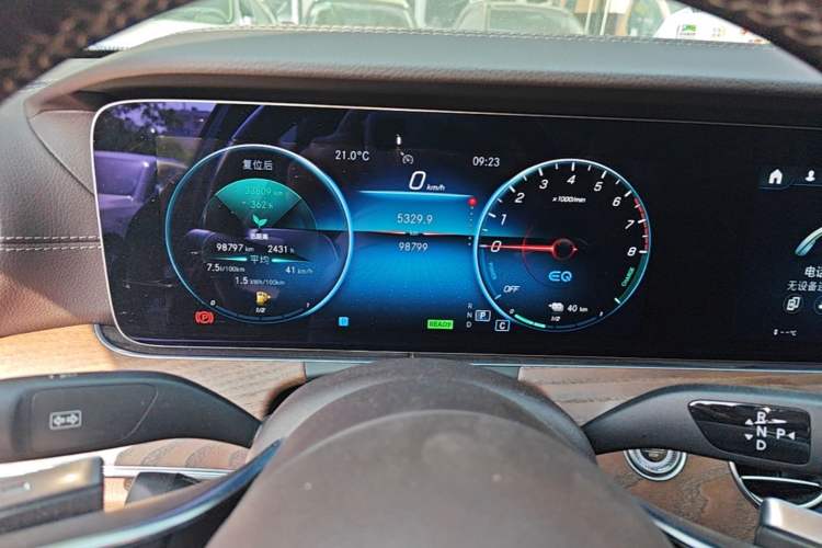 Used Mercedes-Benz E-Class New Energy 2021 E 350 e L Plug-in Hybrid Sedan Instrument Cluster