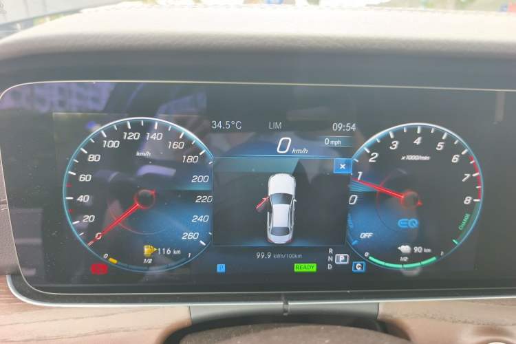 Used Mercedes-Benz E-Class New Energy 2021 E 350 e L Plug-in Hybrid Sedan Instrument Cluster