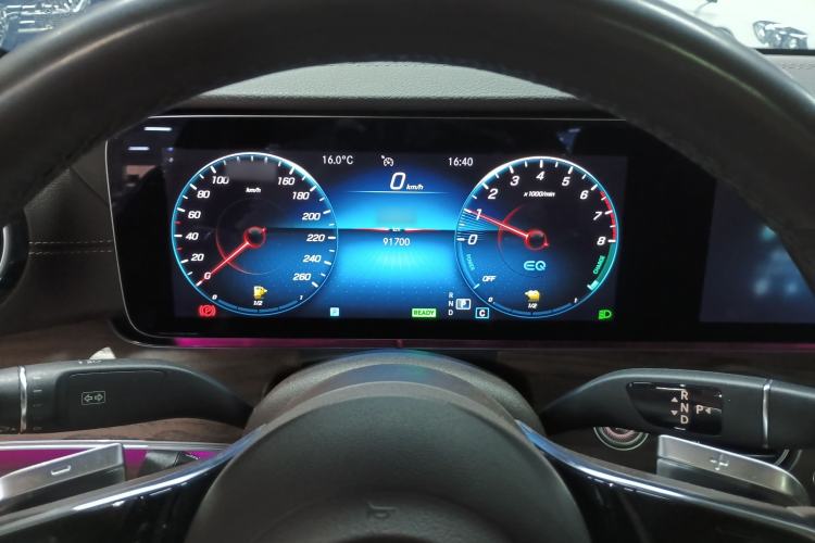 Used Mercedes-Benz E-Class New Energy 2021 E 350 e L Plug-in Hybrid Sedan Instrument Cluster