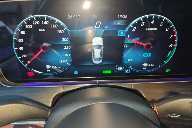 Used Mercedes-Benz E-Class New Energy 2021 E 350 e L Plug-in Hybrid Sports Sedan Instrument Cluster