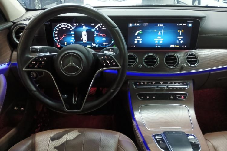 Used Mercedes-Benz E-Class New Energy 2021 E 350 e L Plug-in Hybrid Sedan Interior 2