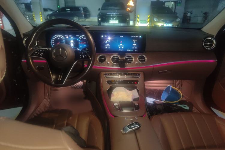 Used Mercedes-Benz E-Class New Energy 2021 E 350 e L Plug-in Hybrid Sedan Interior 2