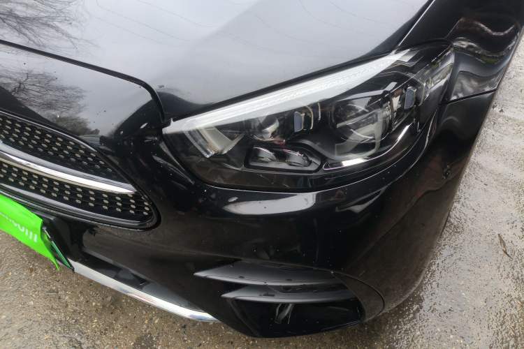 Used Mercedes-Benz E-Class New Energy 2021 E 350 e L Plug-in Hybrid Sports Sedan Left Front Headlight