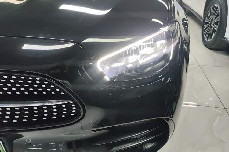 Used Mercedes-Benz E-Class New Energy 2021 E 350 e L Plug-in Hybrid Sports Sedan Left Front Headlight