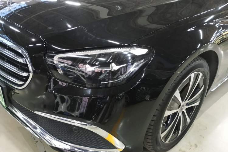 Used Mercedes-Benz E-Class New Energy 2021 E 350 e L Plug-in Hybrid Sedan Left Front Headlight