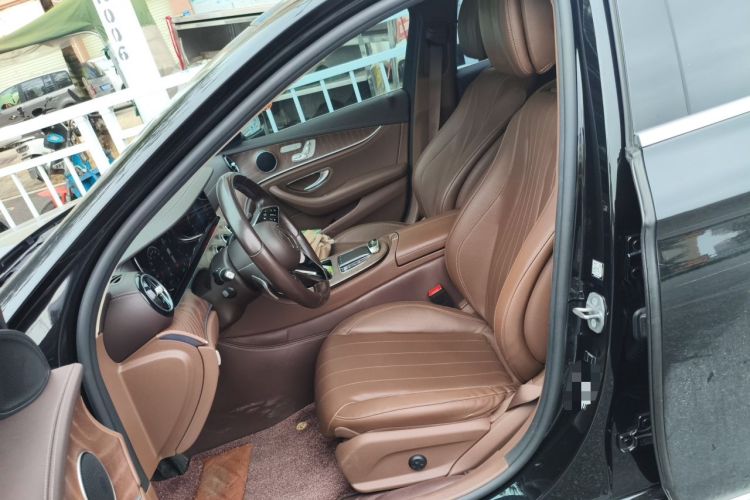 Used Mercedes-Benz E-Class New Energy 2021 E 350 e L Plug-in Hybrid Sedan Left Front Seat