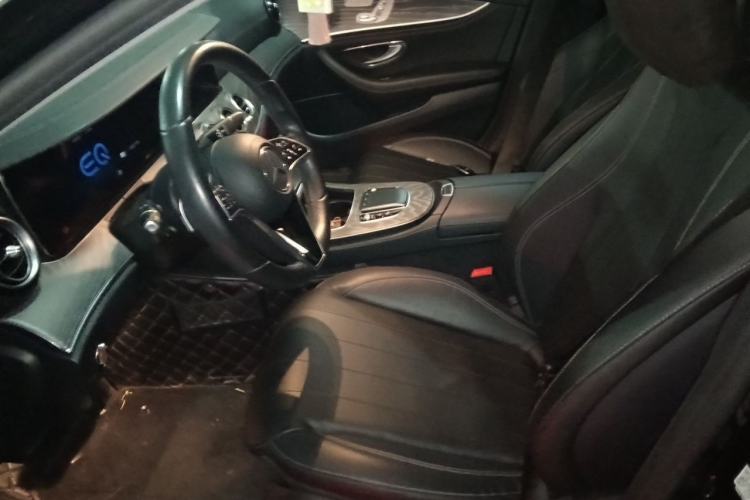 Used Mercedes-Benz E-Class New Energy 2021 E 350 e L Plug-in Hybrid Sedan Left Front Seat