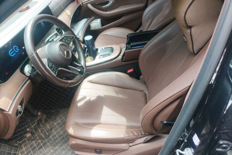 Used Mercedes-Benz E-Class New Energy 2021 E 350 e L Plug-in Hybrid Sedan Left Front Seat