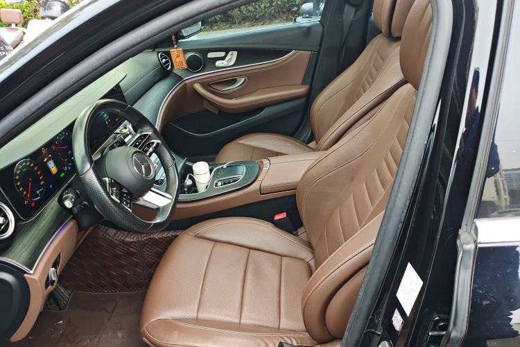 Used Mercedes-Benz E-Class New Energy 2021 E 350 e L Plug-in Hybrid Sports Sedan Left Front Seat