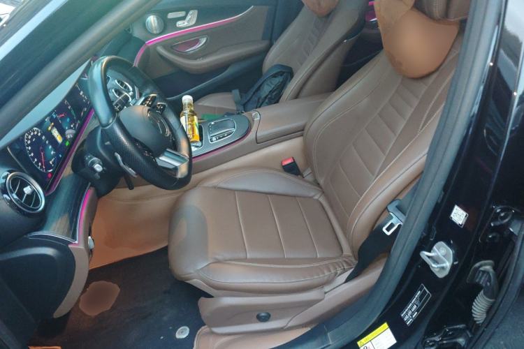 Used Mercedes-Benz E-Class New Energy 2021 E 350 e L Plug-in Hybrid Sports Sedan Left Front Seat