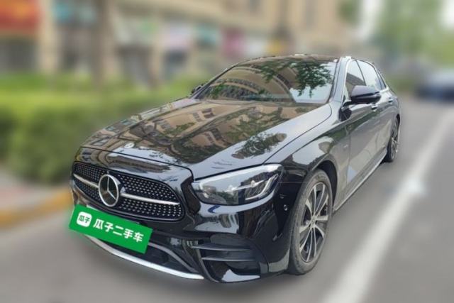 Used Mercedes-Benz E-Class New Energy 2021 E 350 e L Plug-in Hybrid Sports Sedan