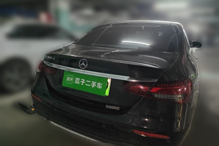 Used Mercedes-Benz E-Class New Energy 2021 E 350 e L Plug-in Hybrid Sports Sedan Rear