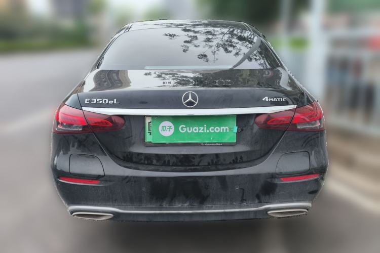 Used Mercedes-Benz E-Class New Energy 2021 E 350 e L Plug-in Hybrid Sedan Rear