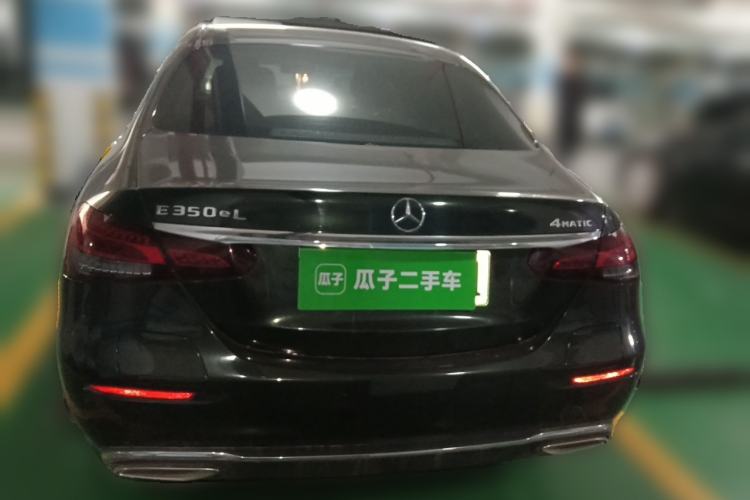 Used Mercedes-Benz E-Class New Energy 2021 E 350 e L Plug-in Hybrid Sedan Rear