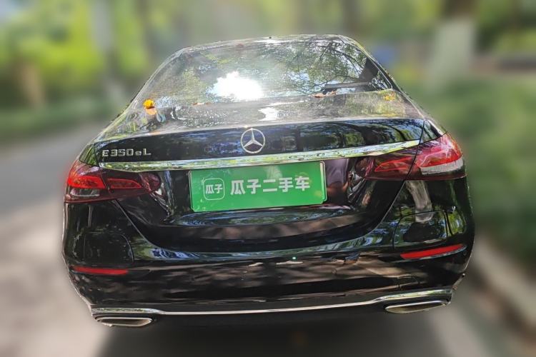 Used Mercedes-Benz E-Class New Energy 2021 E 350 e L Plug-in Hybrid Sedan Rear